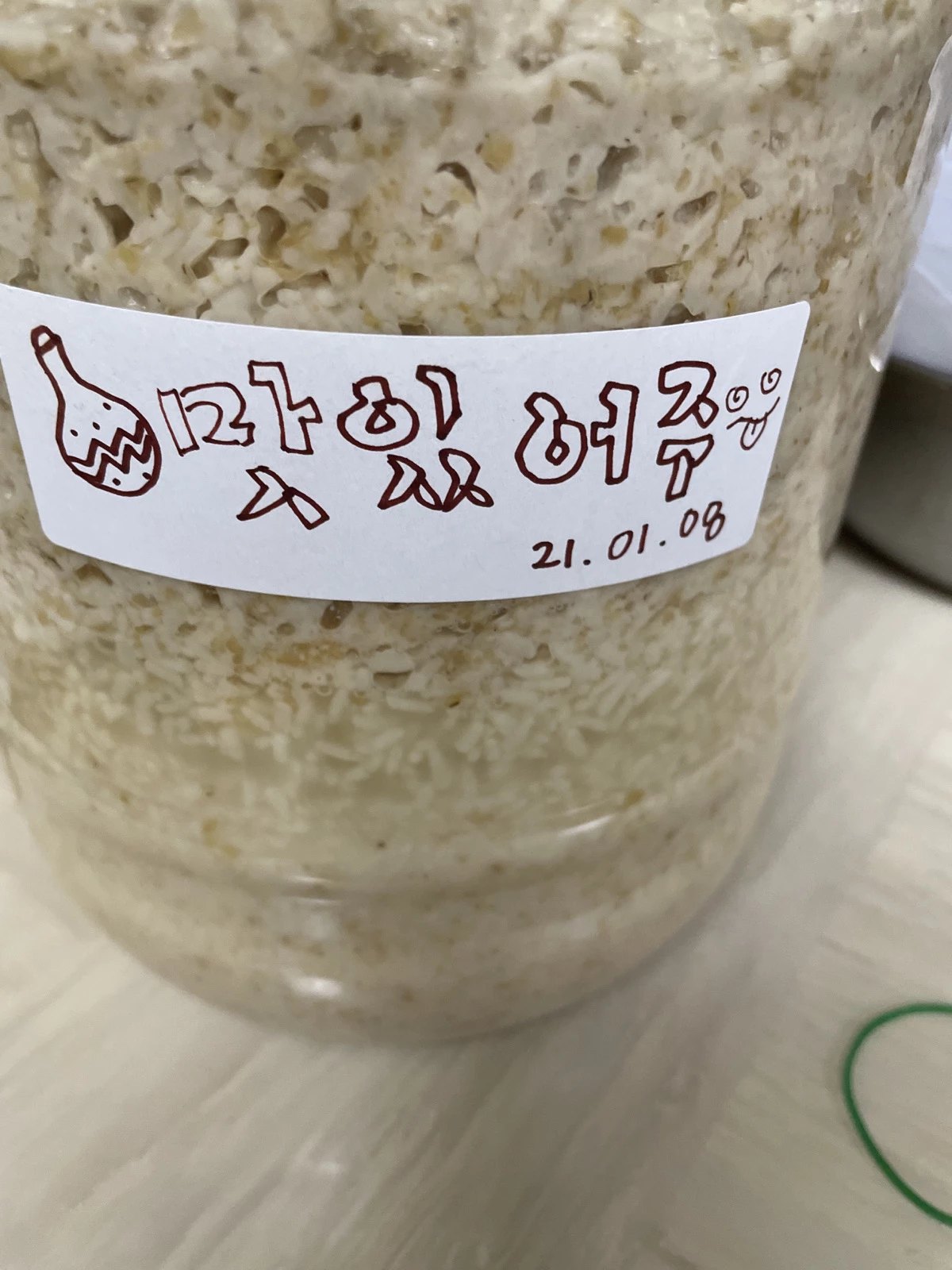  세상에서 가장 맛있는 술 - 여자 친구가 만들어 준 호산춘 막걸리