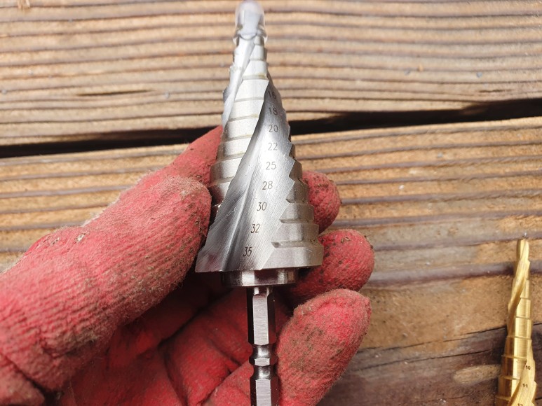 절단석 스텝 드릴 철판 스텐용 제스트 Z-SST35 디월트 스텝드릴 14