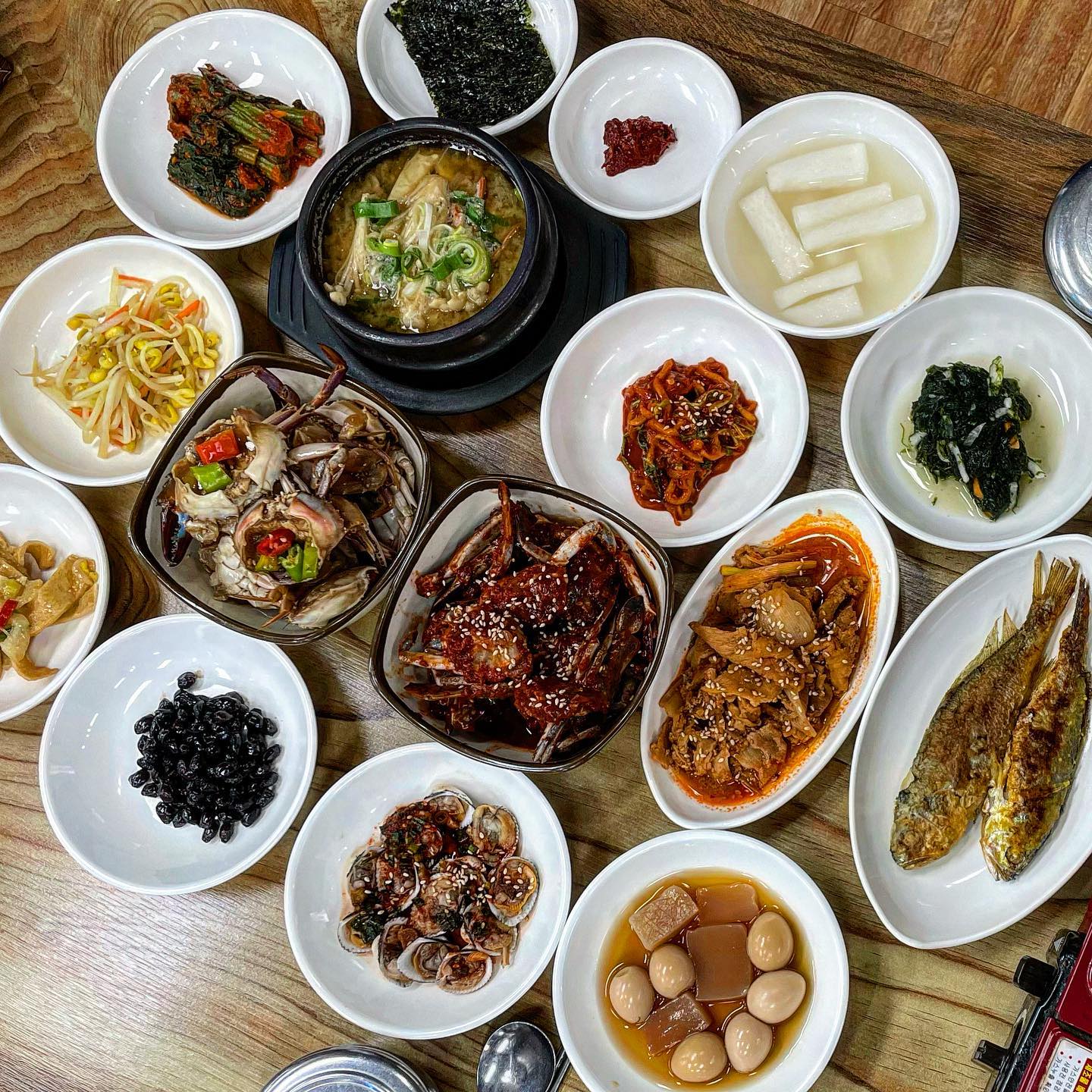 여수 게장 정식