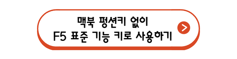 맥북-펑션키-없이-F5-표준-기능-키로-사용하기