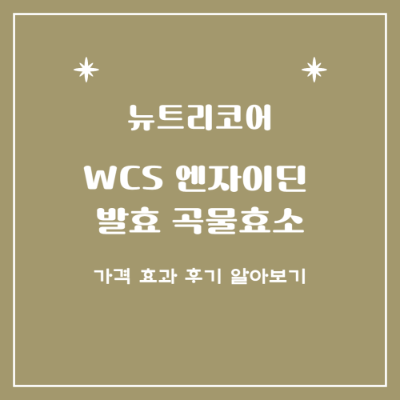 뉴트리코어 WCS 엔자이딘 효소 썸네일 사진