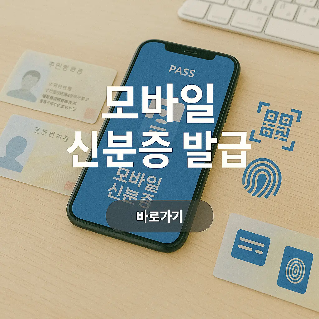 모바일 신분증 발급 방법, 주요 사용처