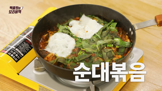  백종원 매콤한 순대볶음 황금레시피 만드는법 양념장