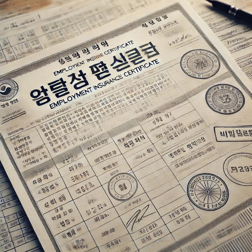 고용보험 확인서