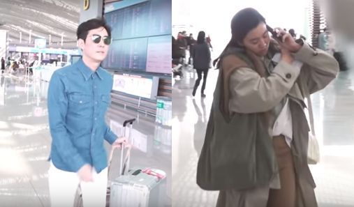  이정재 임세령 고개 열애 및 동반 출국 사진
