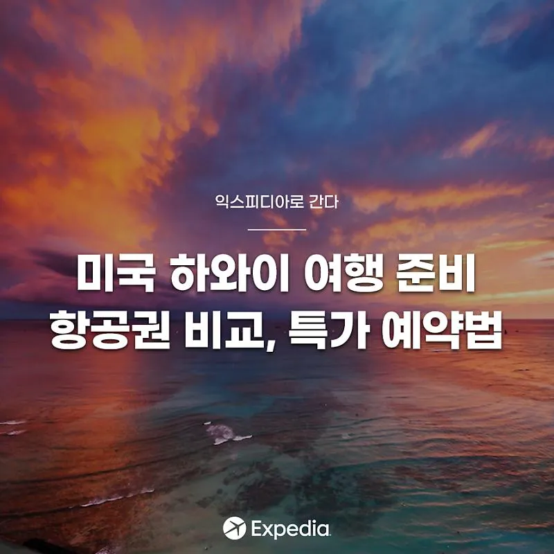 하와이 항공권 예약_5