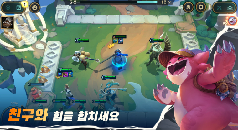 전략전 팀 전투:모바일 게임
