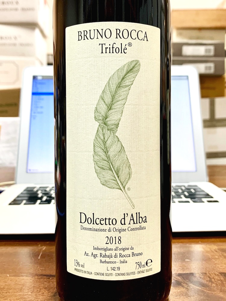 Bruno Rocca Trifole Dolcetto d&#39;Alba 2018