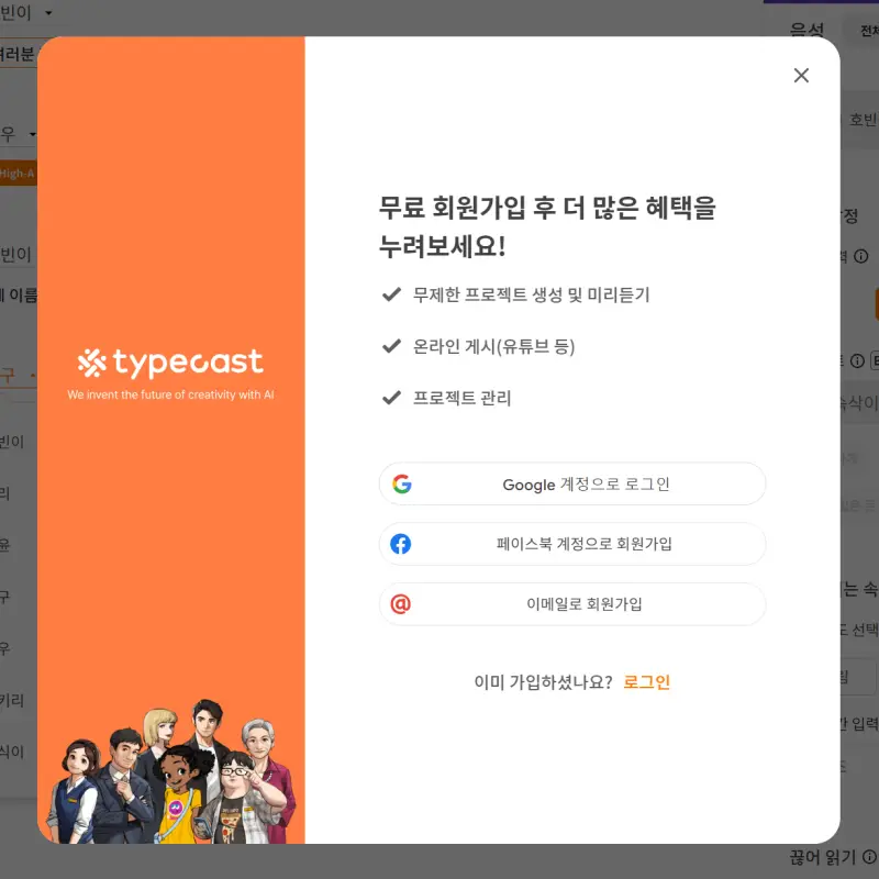 타입-캐스트-사이트