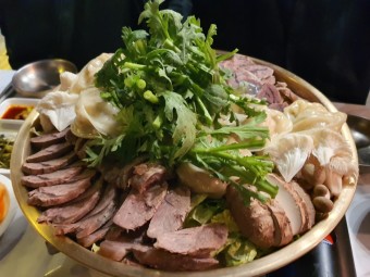 한우 불고기 한우탕반