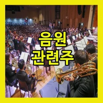 음원 대장주 관련주 TOP5_25