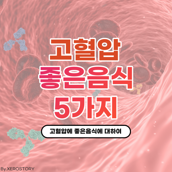  고혈압에 좋은 음식 5가지, 혈압 낮추는 음식에 대하여