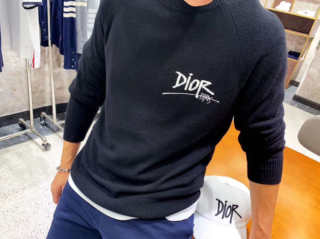  [DIOR x STUSSY] 디올 숀 스투시 니트 스웨터 033M609AT070_C980