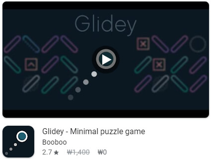 Glidey - Minimal puzzle game