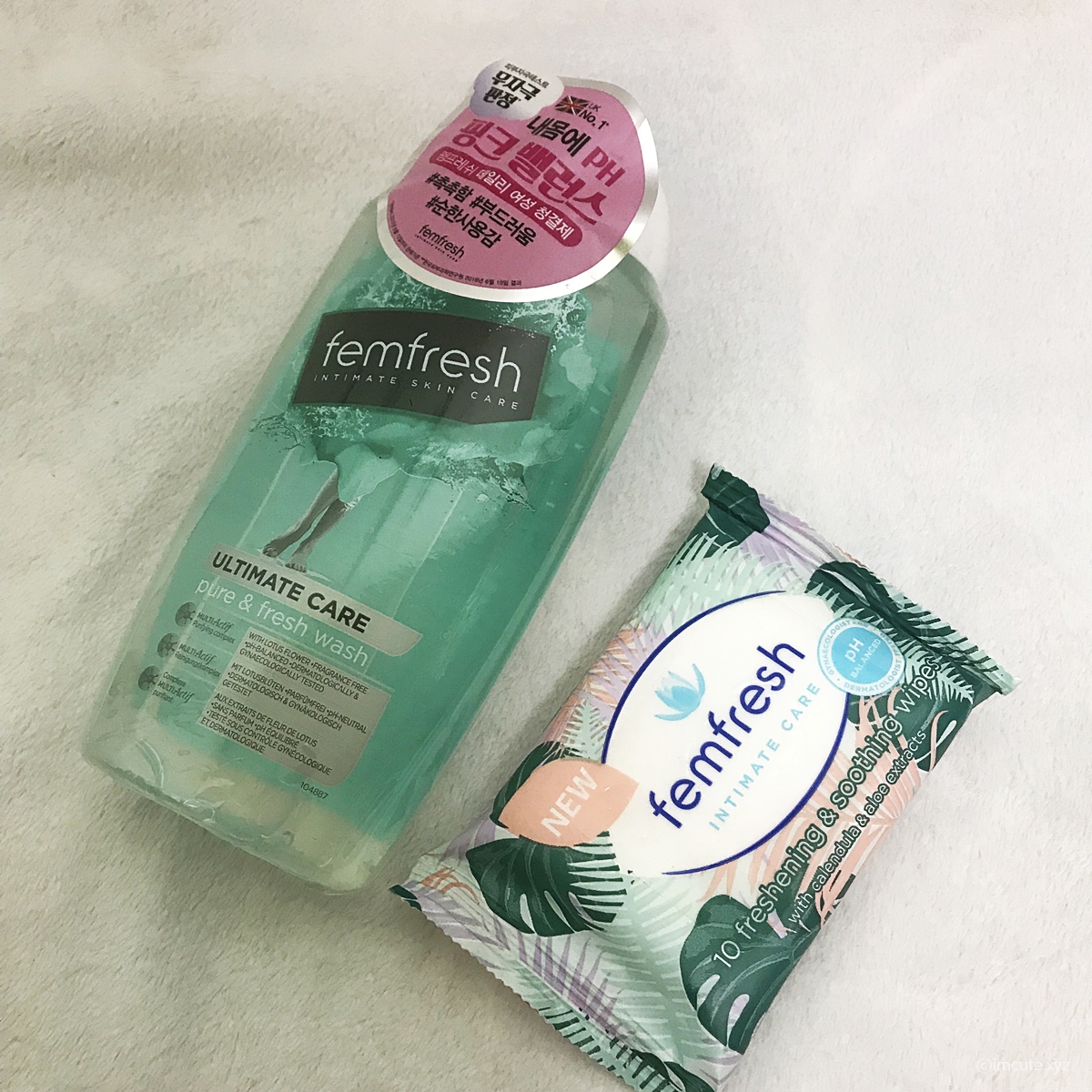  펨프레쉬 여성청결제 쓰며 Y존 관리 고고싱