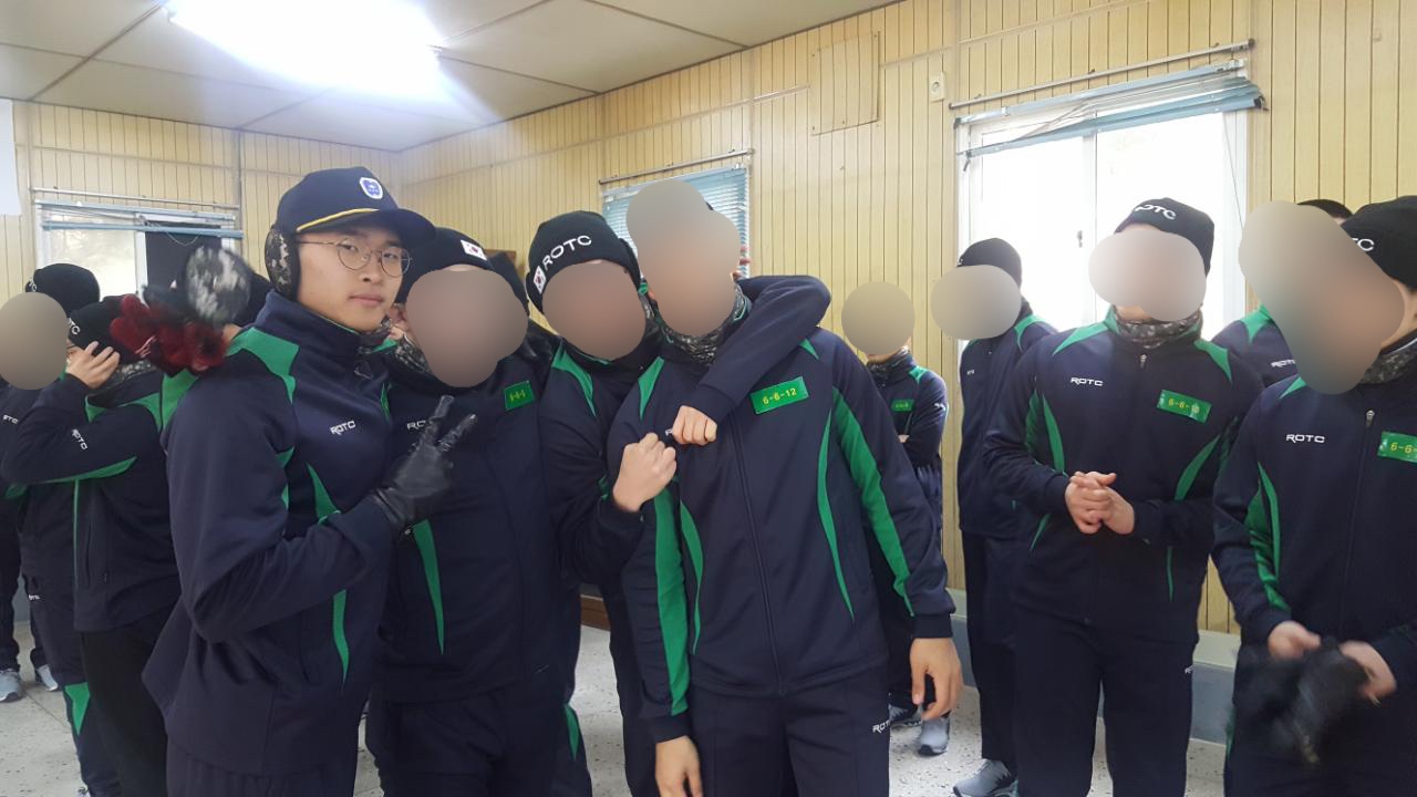 집체교육 간 체력단련