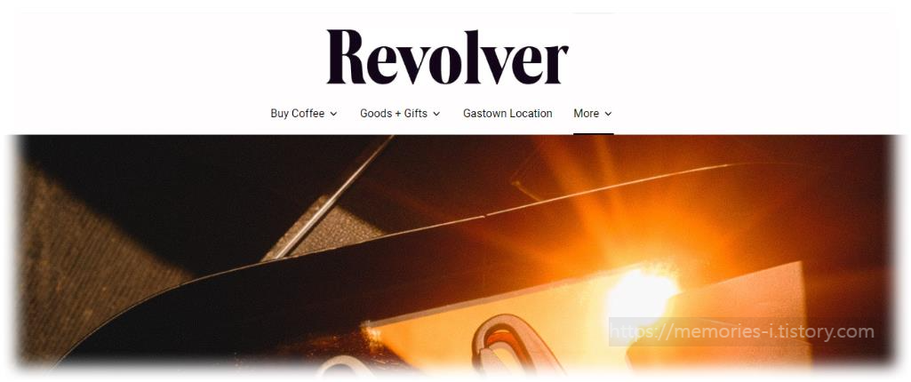 Revolver (리볼버) 카페 (홈페이지) 캐나다 밴쿠버 여행 맛집 추천