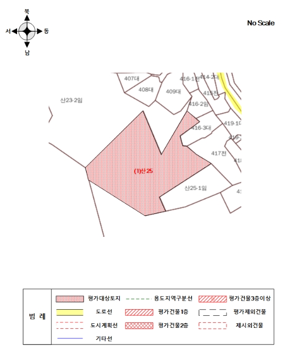 홍성지원2022타경19118 지 적 도