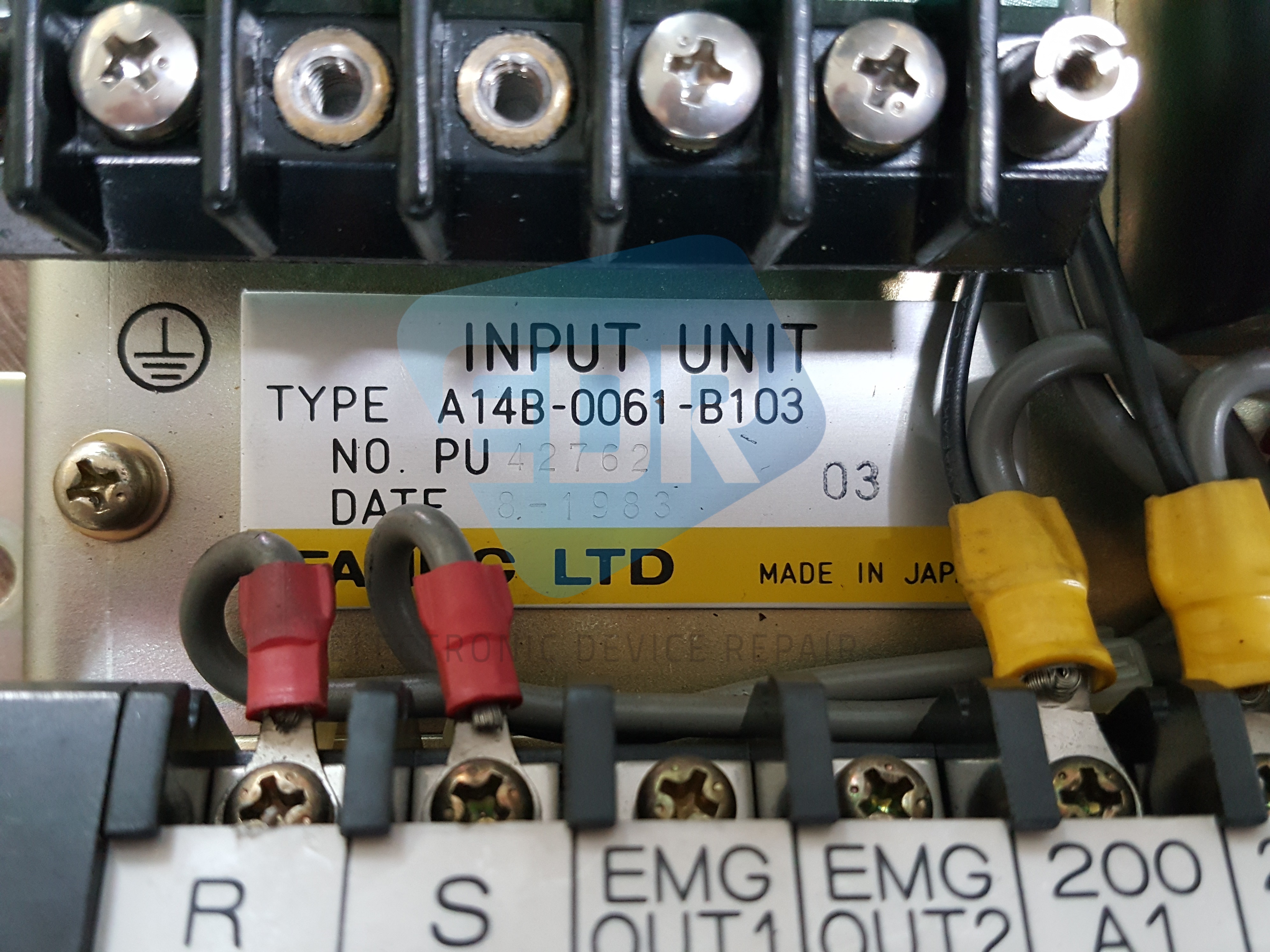 FANUC INPUT UNIT A14B-0061-B103 / 화낙 입력 유닛 수리 / 산업용