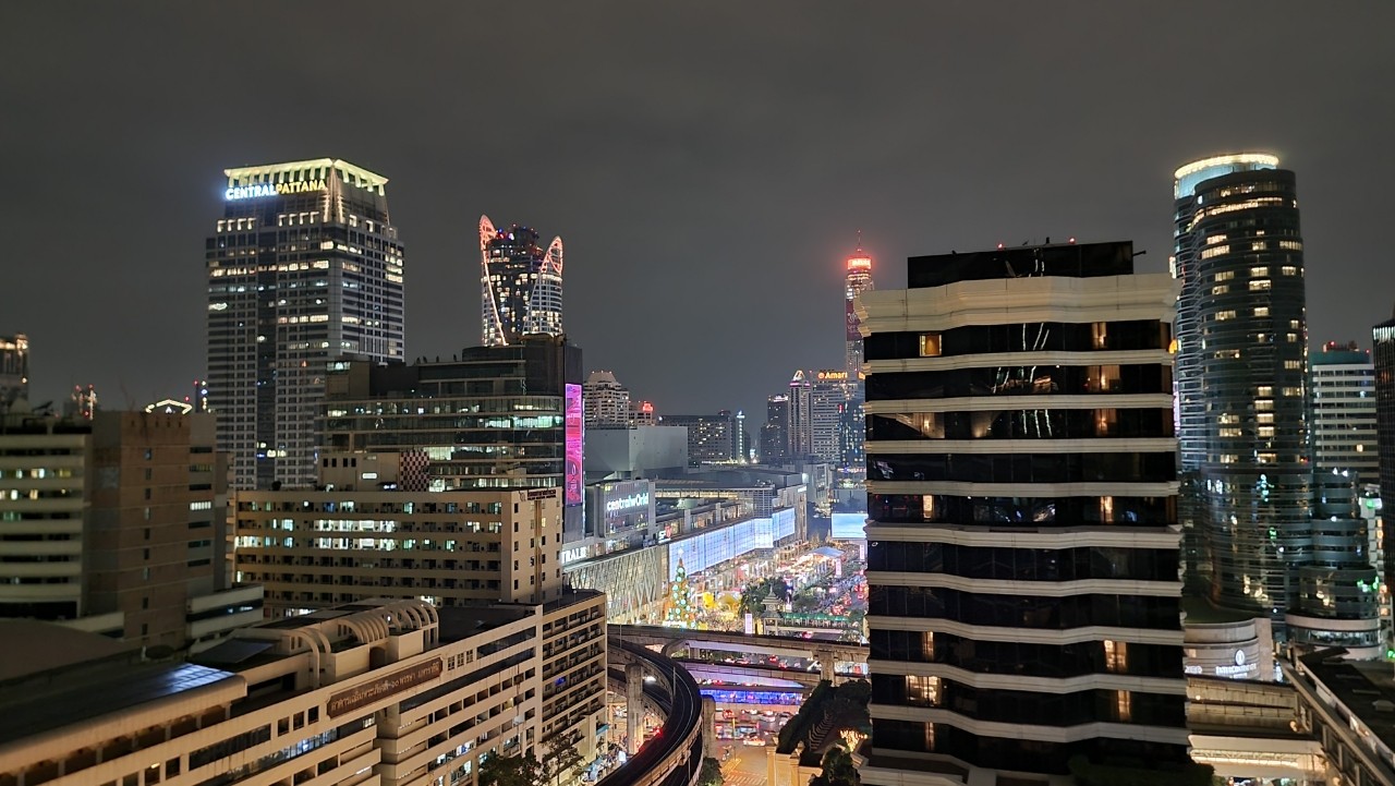 방콕 칫롬 야경