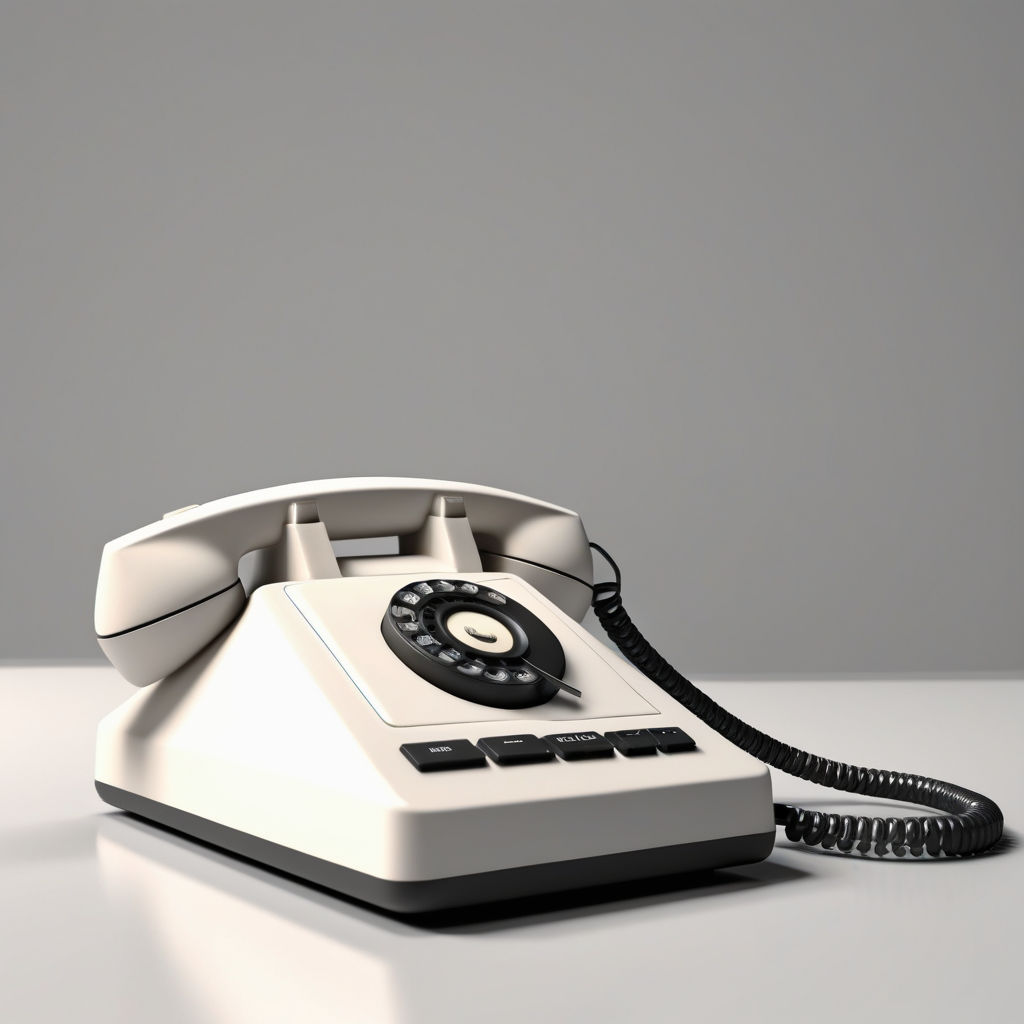 70년대 가정용 전화기&#44; 80년대 업무용 인터폰 1