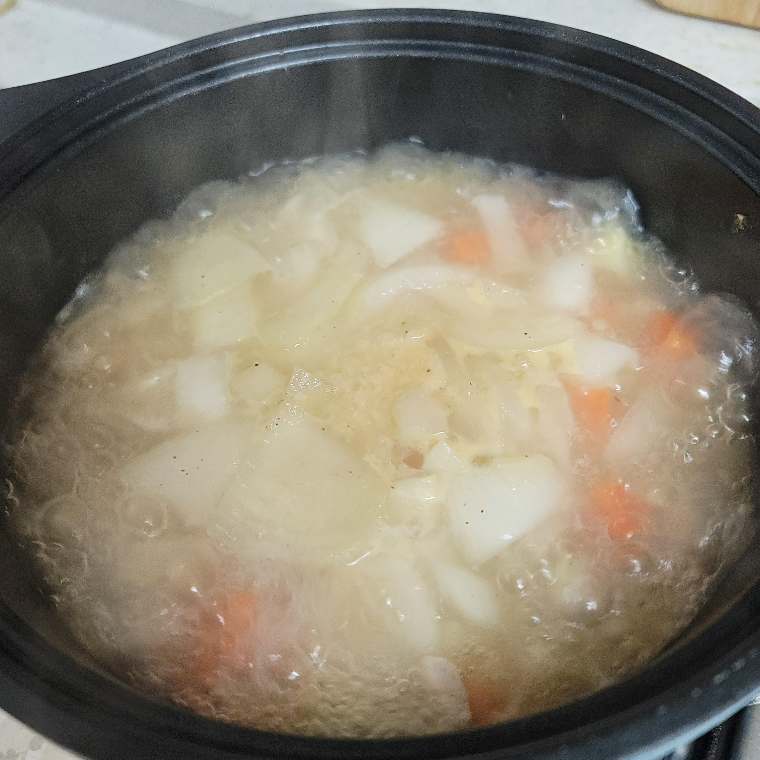 카레 끓이기