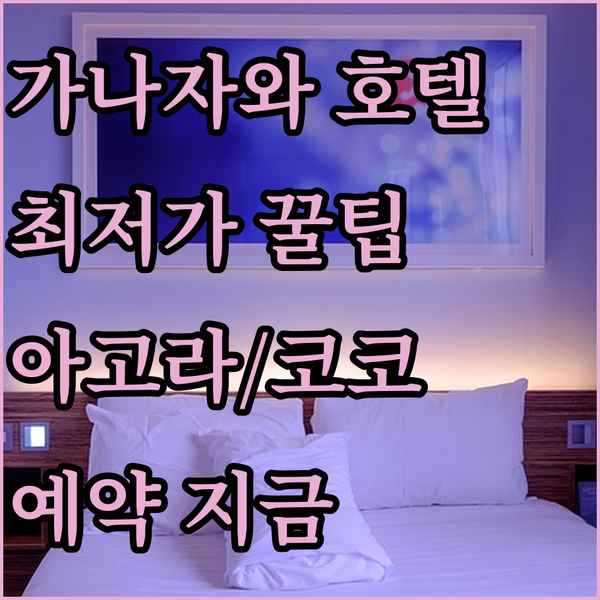 가나자와 여행 최저가 호텔 꿀팁 공개