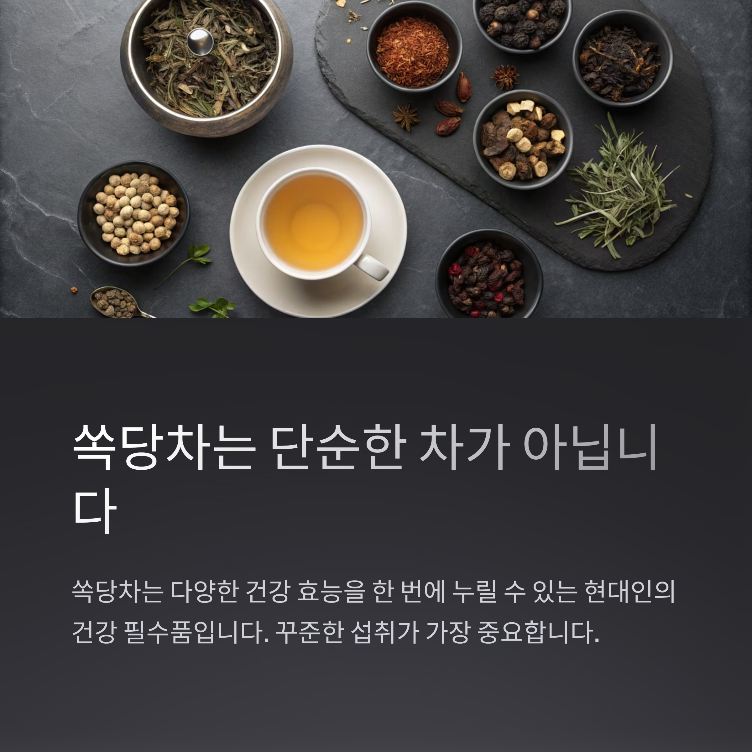 쏙당차의 숨겨진 핵심 효능 5가지