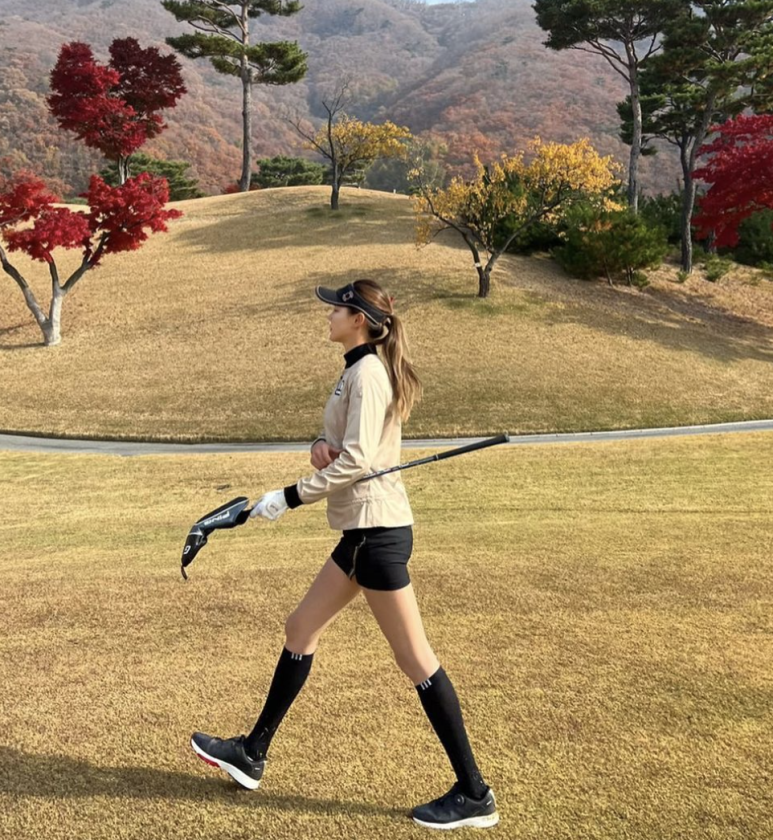'골프에 반하다' 문정현 프로 미녀골퍼
