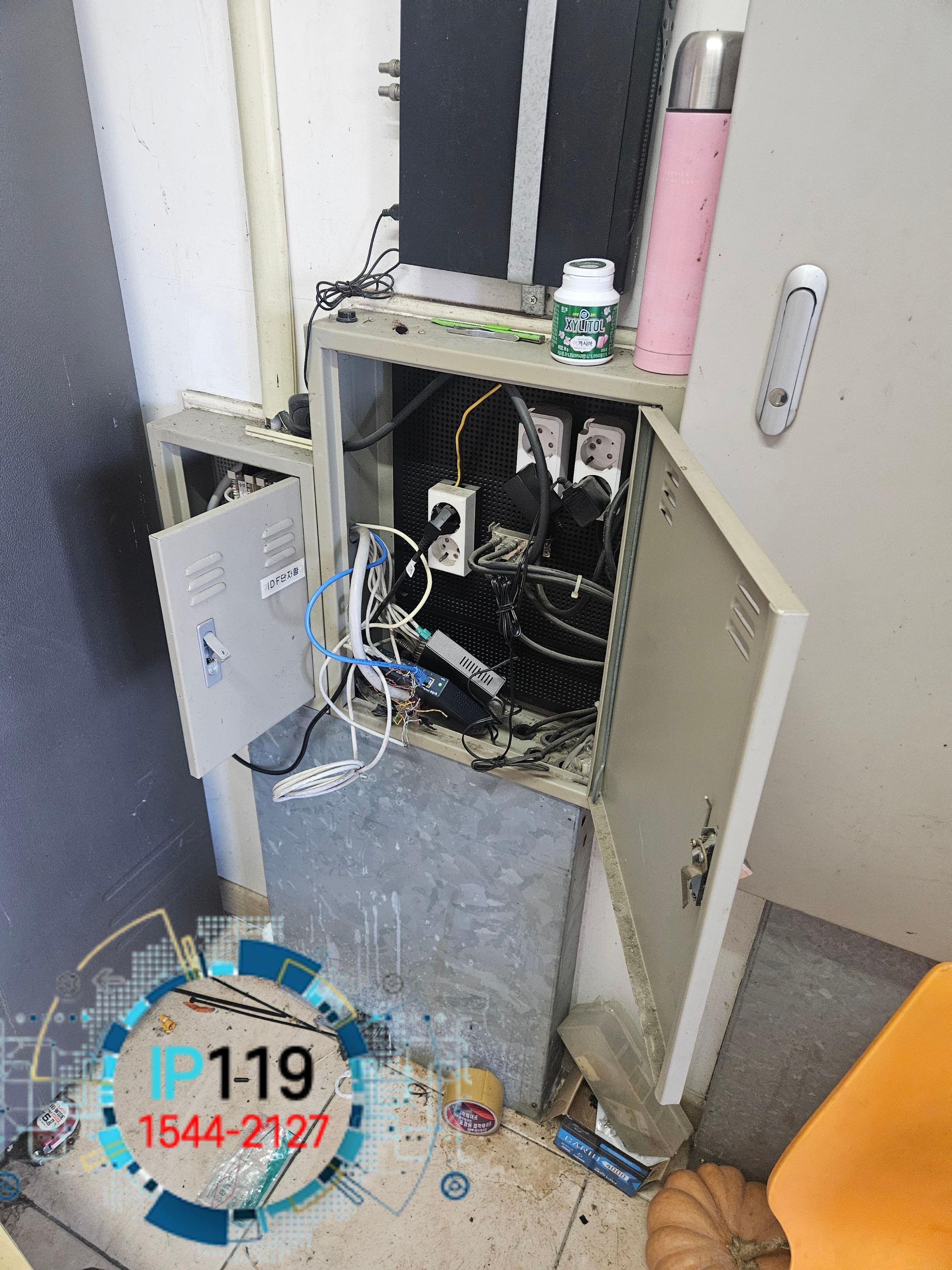 아산 공장 번개 이후 인터넷 장애 발생, 허브 교체로 즉시 정상 복구