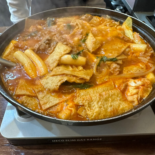  중독적인 맛의 즉석떡볶이, 한 입만 내돈내산 후기