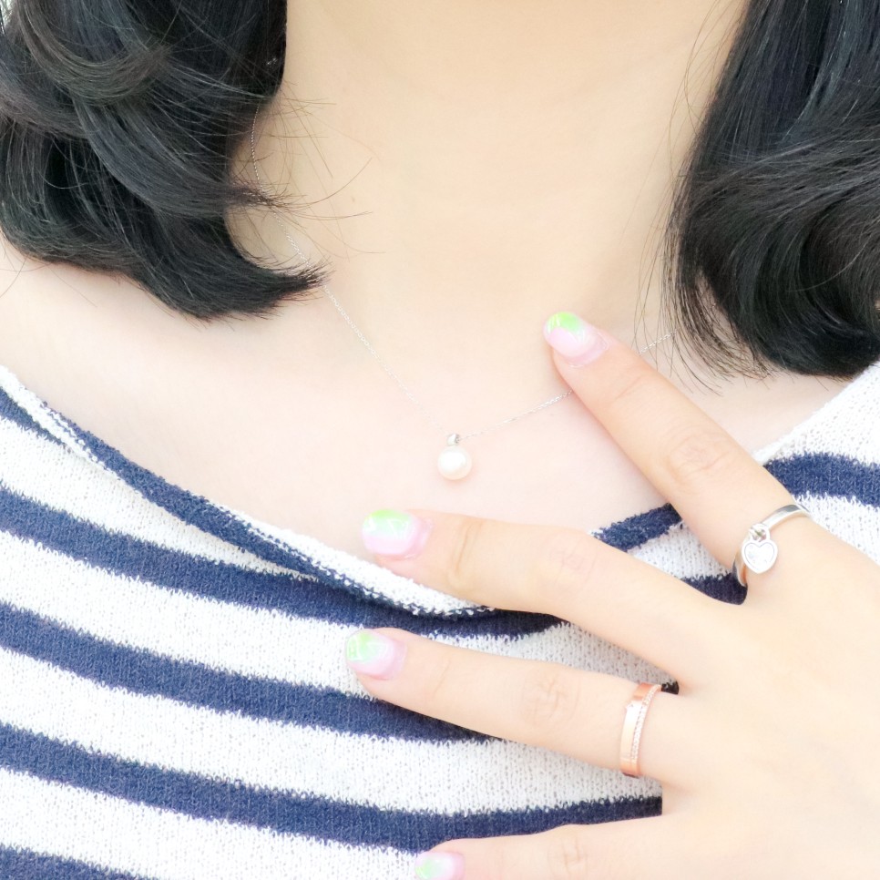 여친 생일선물 수컷 스메 카네시 18K 목걸이 세트 3