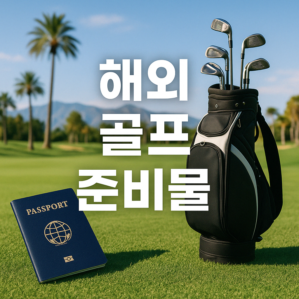 일본 골프여행 준비물 체크리스트 + 2025년 최신 정보