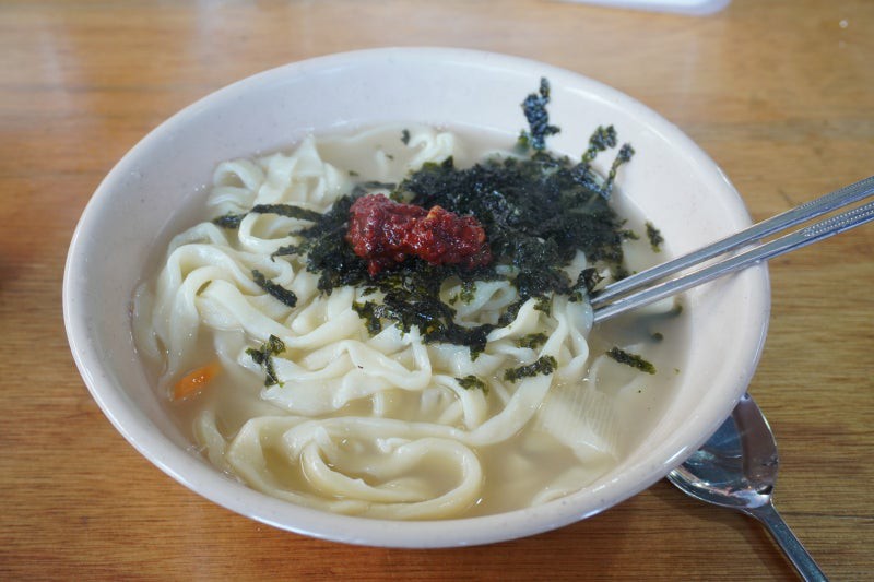 모란칼국수 이미지