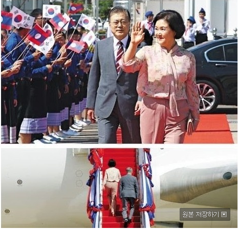  일본 스가 요시히데 총리 부인 스가 마리코 여사 문재인씨 문씨 부인 김정숙씨의 내조 비교