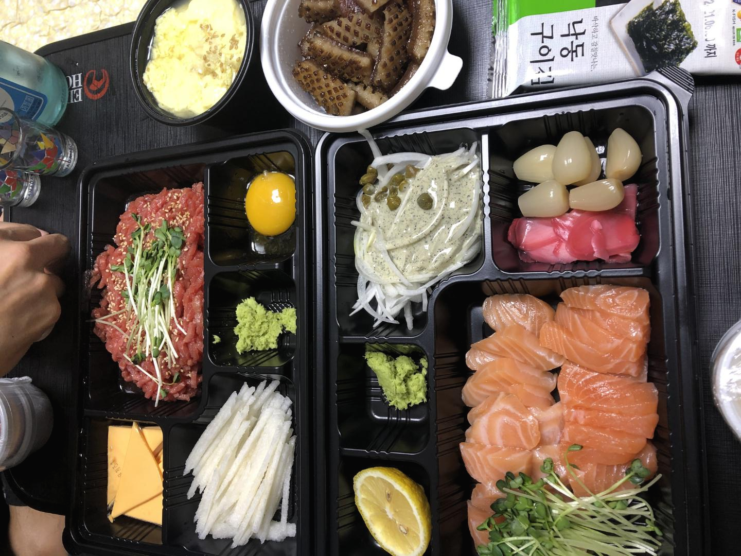  [개금배달육회] 만원육회&숙성연어 감전동 배달맛집추천