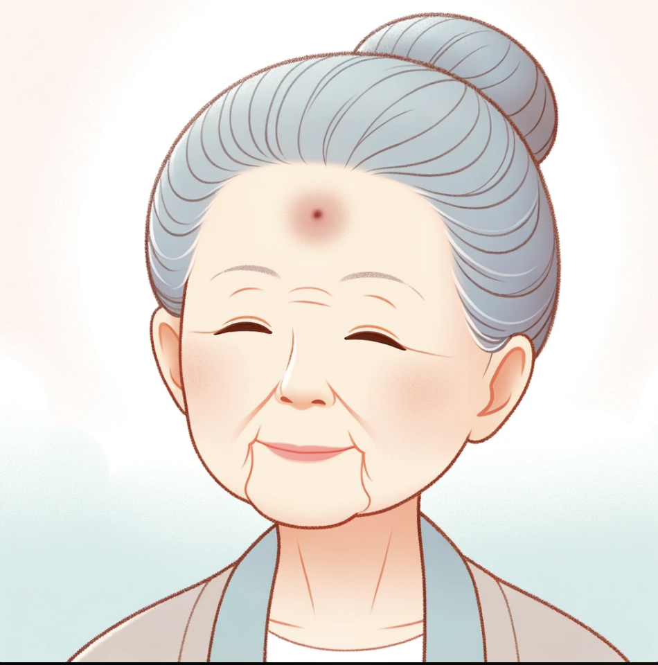 92세 할머니 이마에서 뿔이 자란 사연