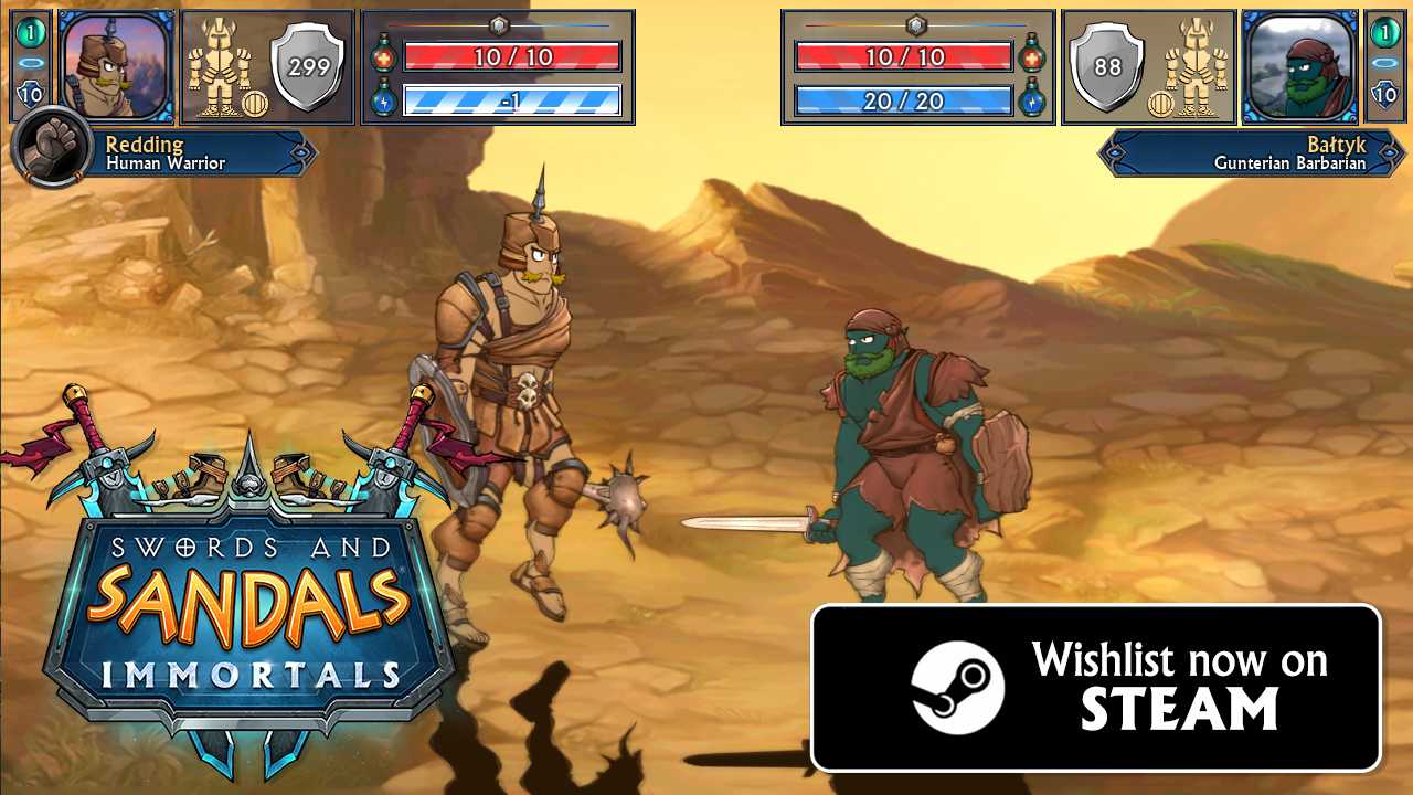  Swords and Sandals Immortals 리뷰 게임
