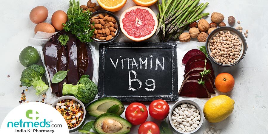 비타민 B9 엽산&#44; Vitamin B9 Folate