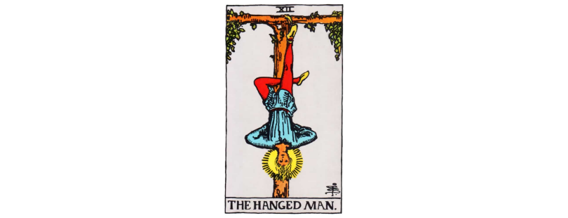 The hanged man tarot