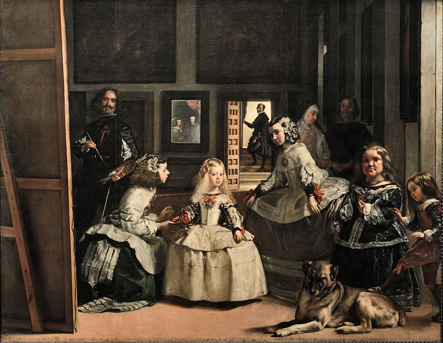 디에고 벨라스케스(Velazquez&#44; Diego Rodriguez de Silva&#44; 1599~1660)&#44; &lt;시녀들&gt;