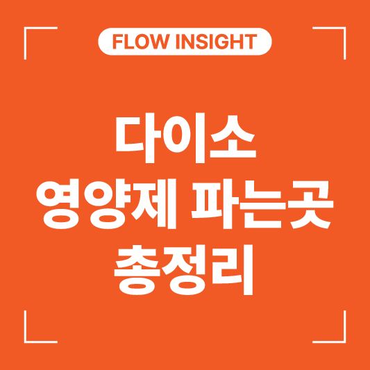 다이소-영양제-파는곳이라는-텍스트로-구성된-이미지