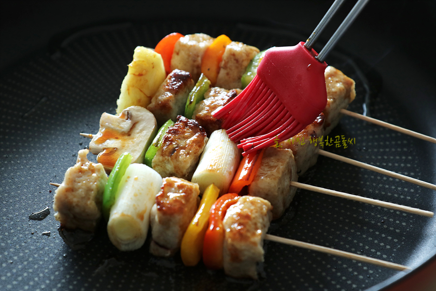 닭가슴살 큐브 닭가슴살 큐브꼬치구이 맛있는 13