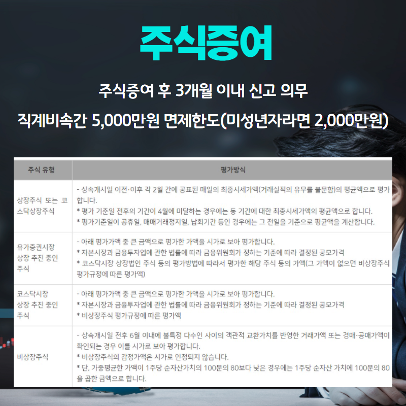 자녀 증여하는 방법 주식옮기기(이관) 및 자녀 5