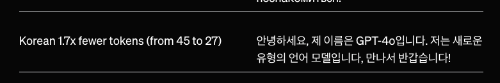 GPT - 4o 공개 - 미쳤습니다 세상이 이렇게 또 혁신되네요 - undefined - 지원언어 gpt korean option