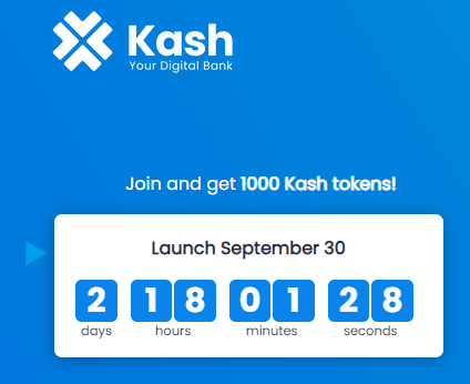  [~21.09.30 까지] Kash 가입 이벤트, 계좌 오픈 시 1,000Kash 지급