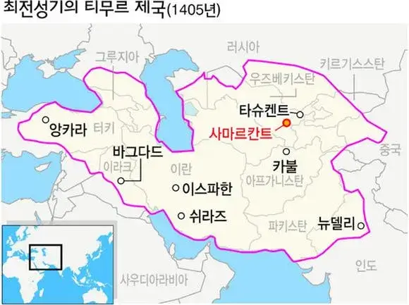 전성기 티무르 제국