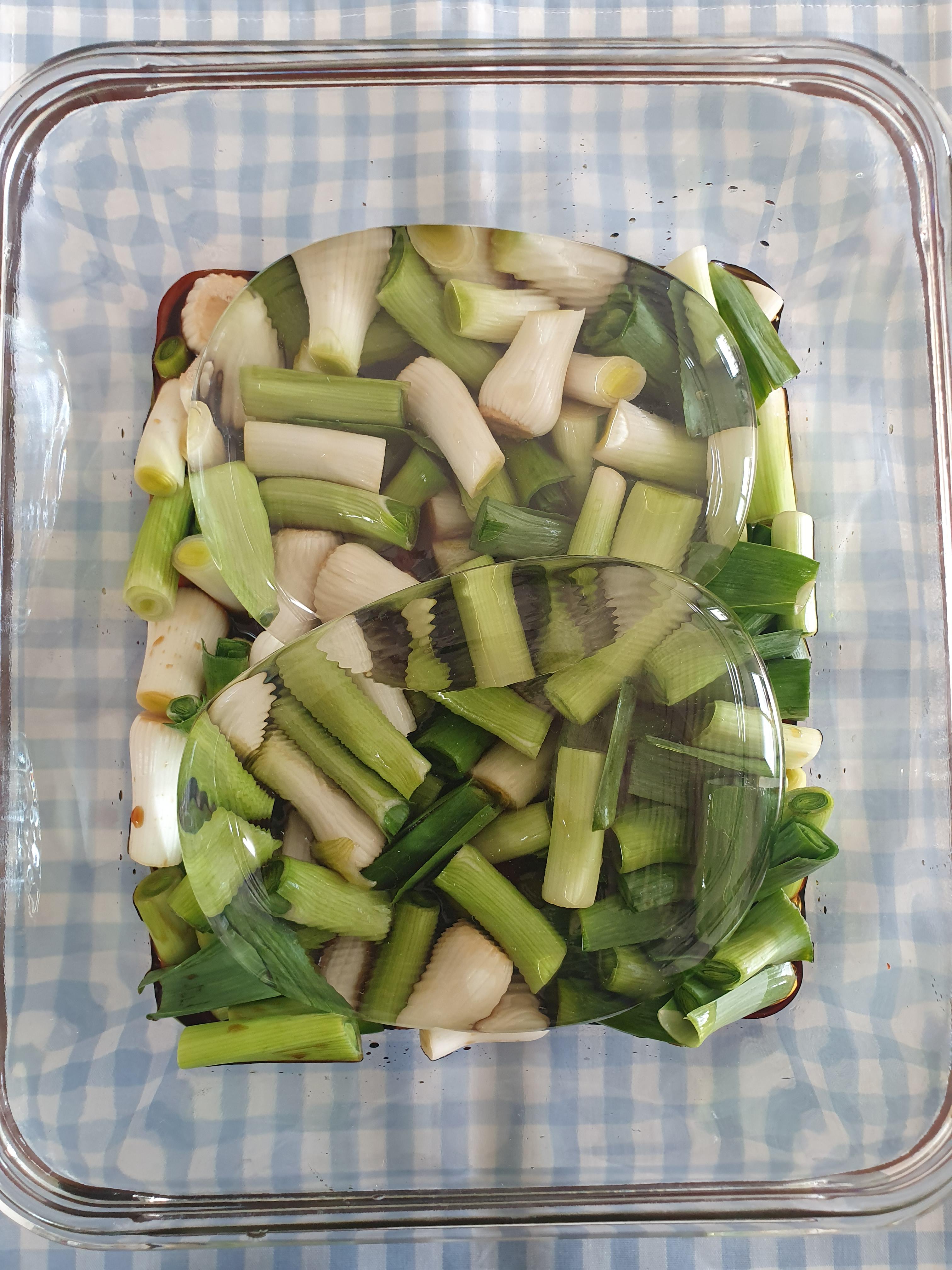  풋마늘 고추장 장아찌, 간장 장아찌