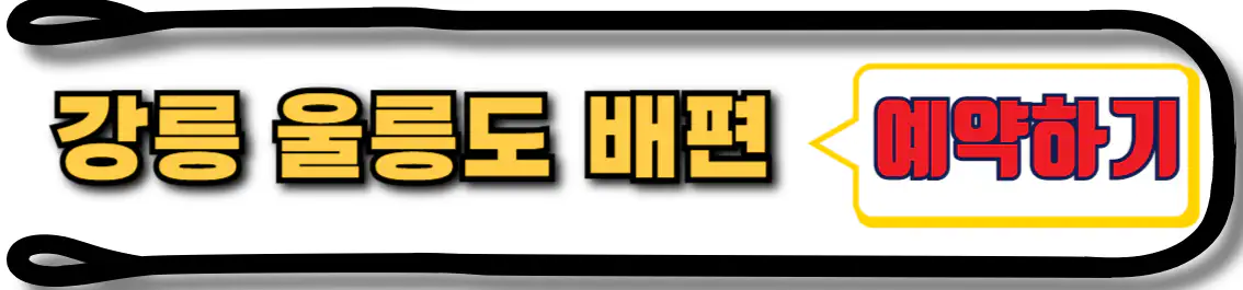 강릉 울릉도 배편 예약