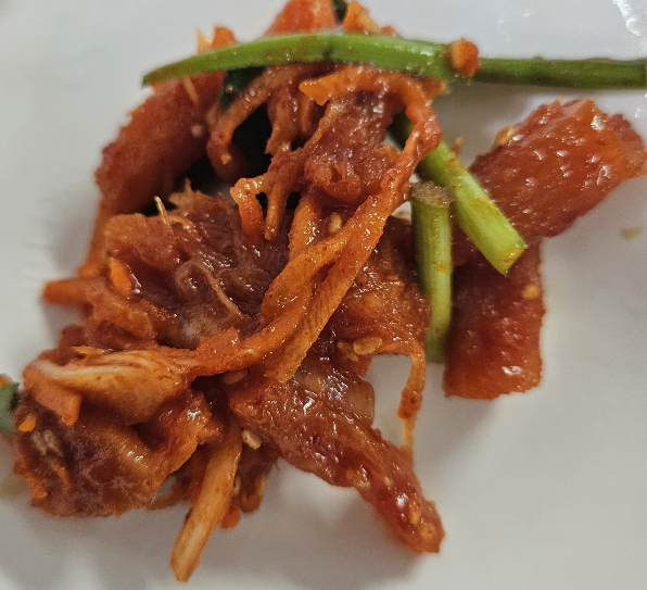 더덕무침 사진